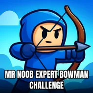 Mr Noob Expert Bowman Challenge - Apple Shot game